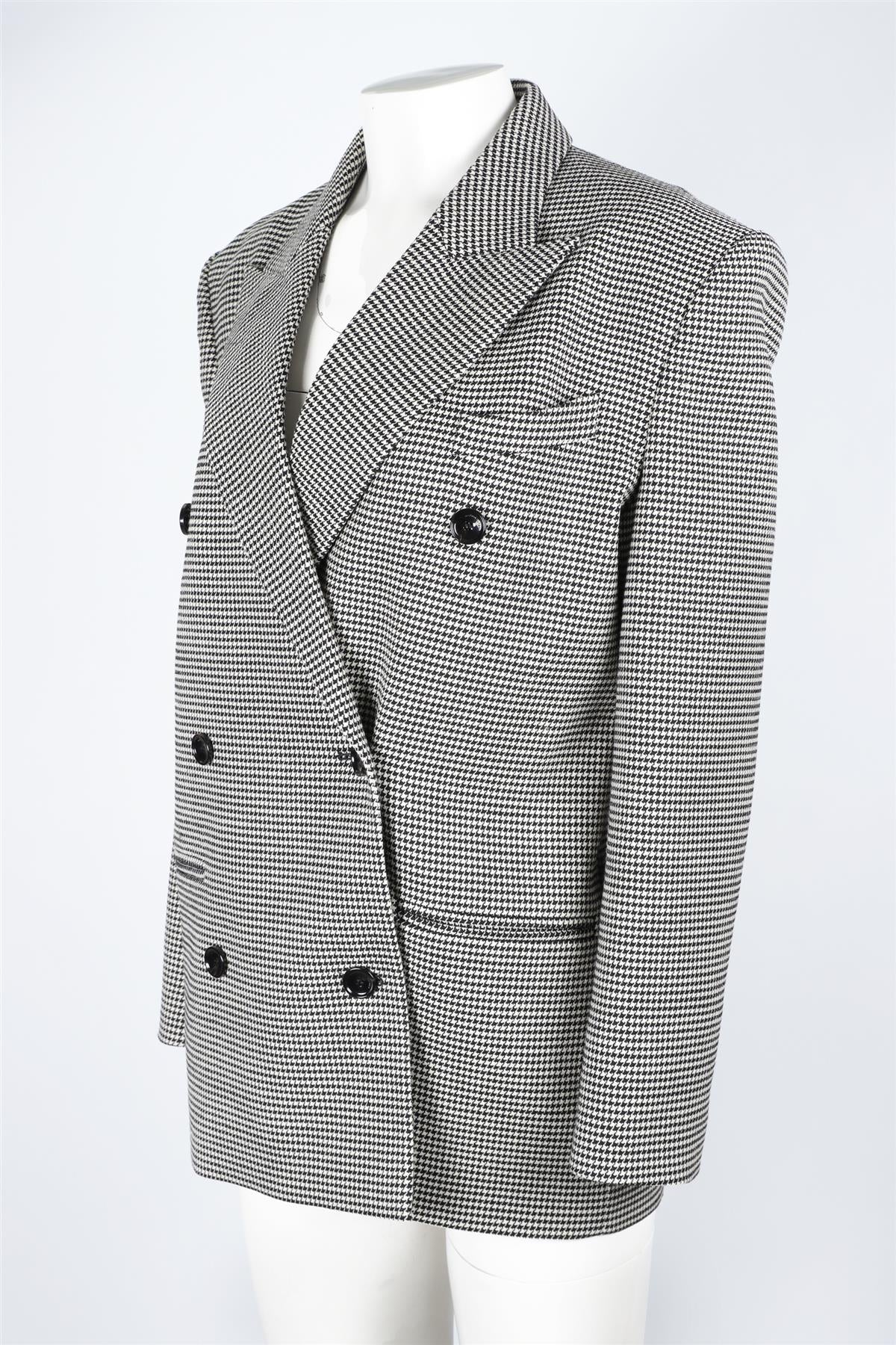 MAGDA BUTRYM BLACK WOOL BLAZER FR 34 UK 6 - Image 4