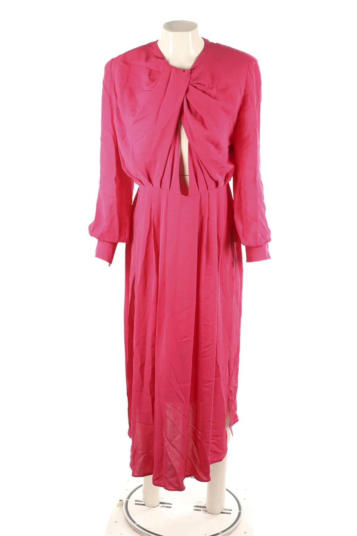 MAGDA BUTRYM PINK SILK MAXI DRESS FR 36 UK 8 - Image 2