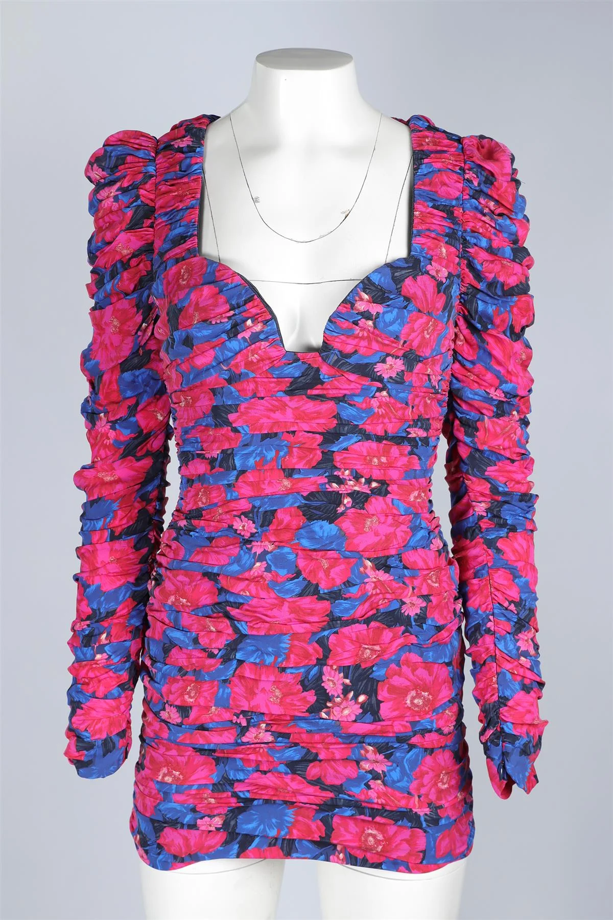 MAGDA BUTRYM PINK SILK MINI DRESS FR 36 UK 8 - Image 2
