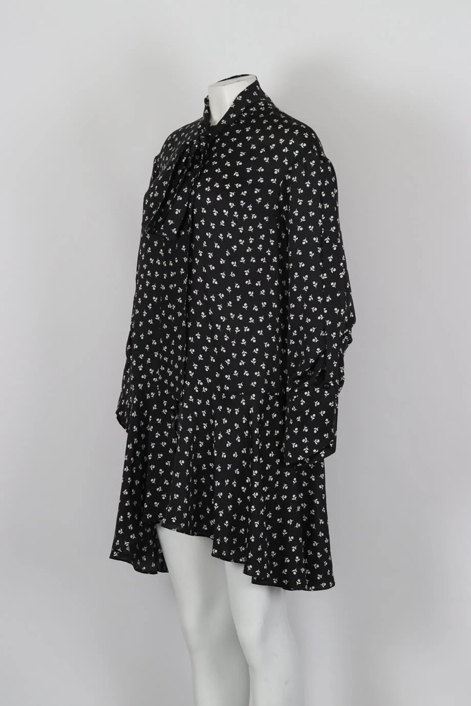 MAGDA BUTRYM PRINTED SILK MINI DRESS FR 34 UK 6 - Image 3