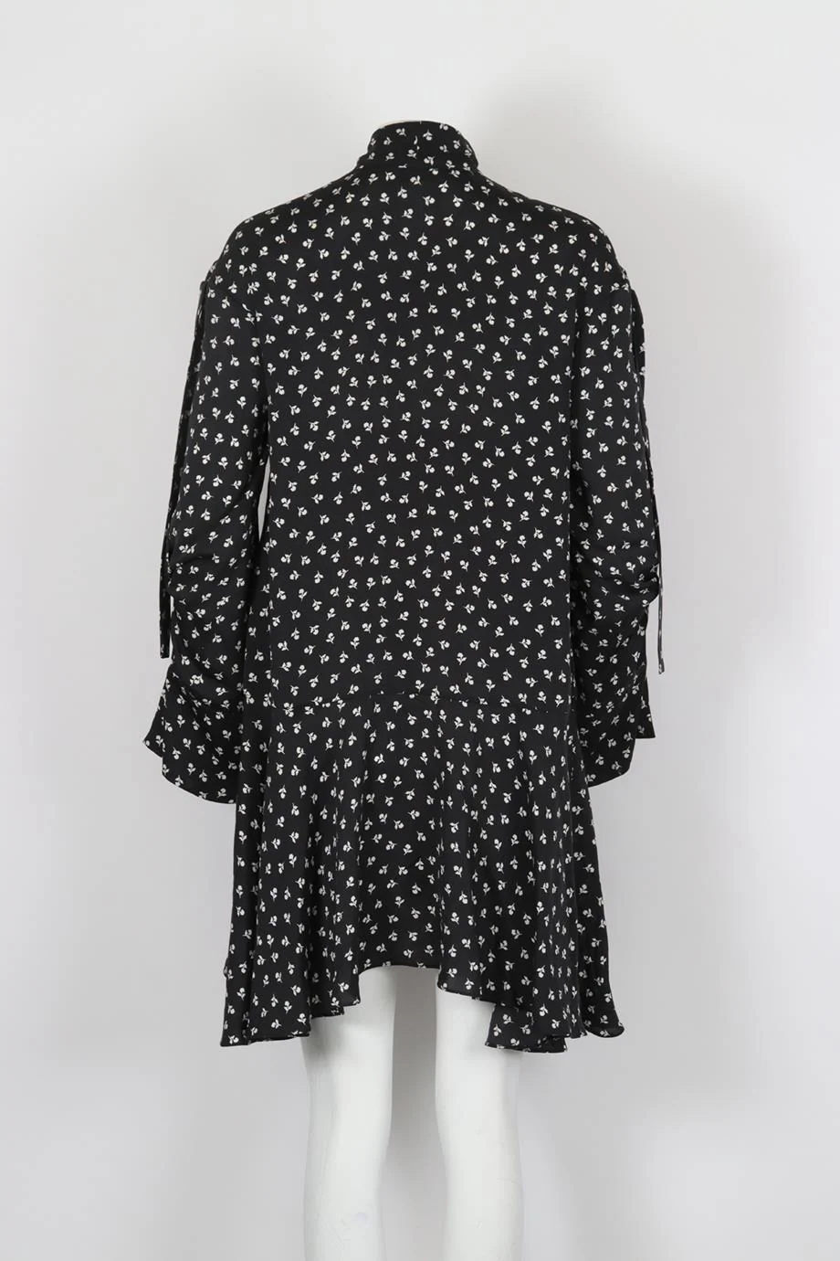MAGDA BUTRYM PRINTED SILK MINI DRESS FR 34 UK 6 - Image 4