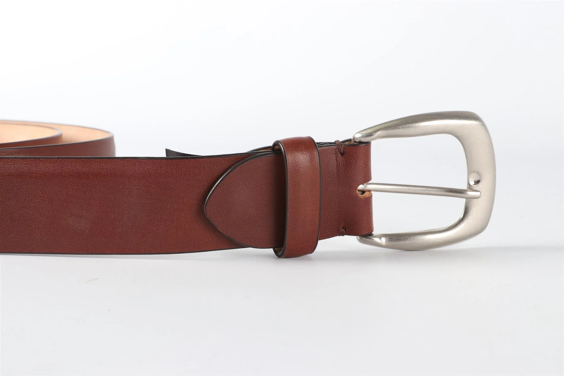 MAISON MARGIELA BROWN MEN'S LEATHER BELT - Image 4