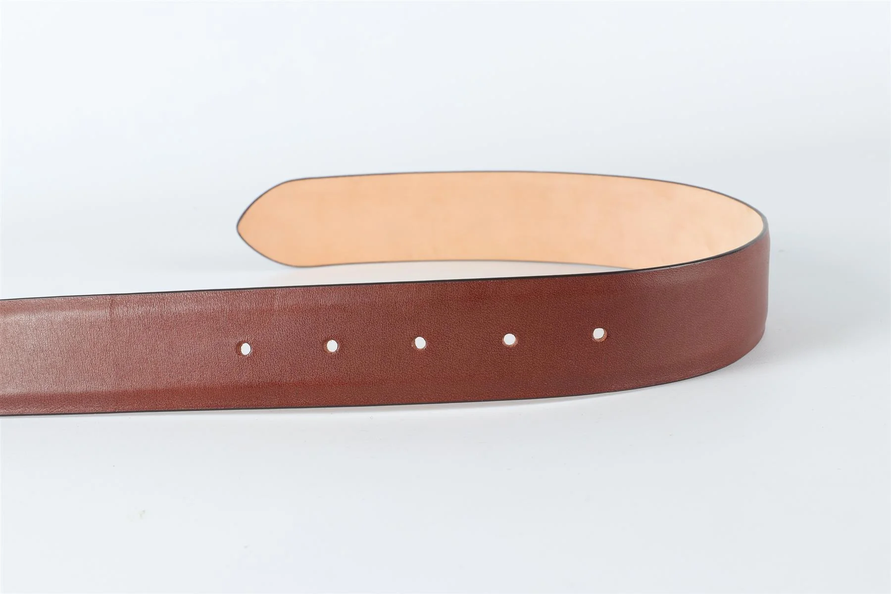 MAISON MARGIELA BROWN MEN'S LEATHER BELT - Image 7