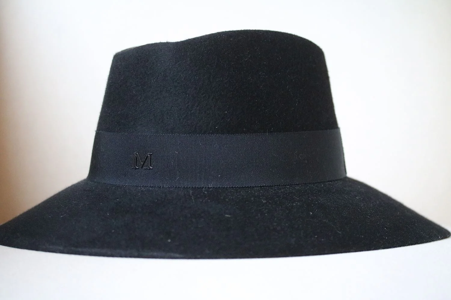MAISON MICHEL HENRIETTA PAINT BRIM RABBIT-FUR FELT HAT MEDIUM - Image 3