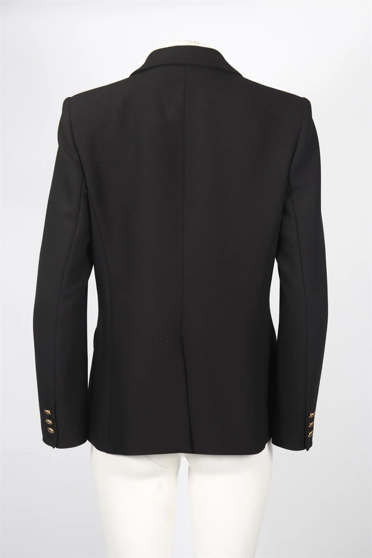 MAJE BLACK WOVEN BLAZER FR 42 UK 14 - Image 4
