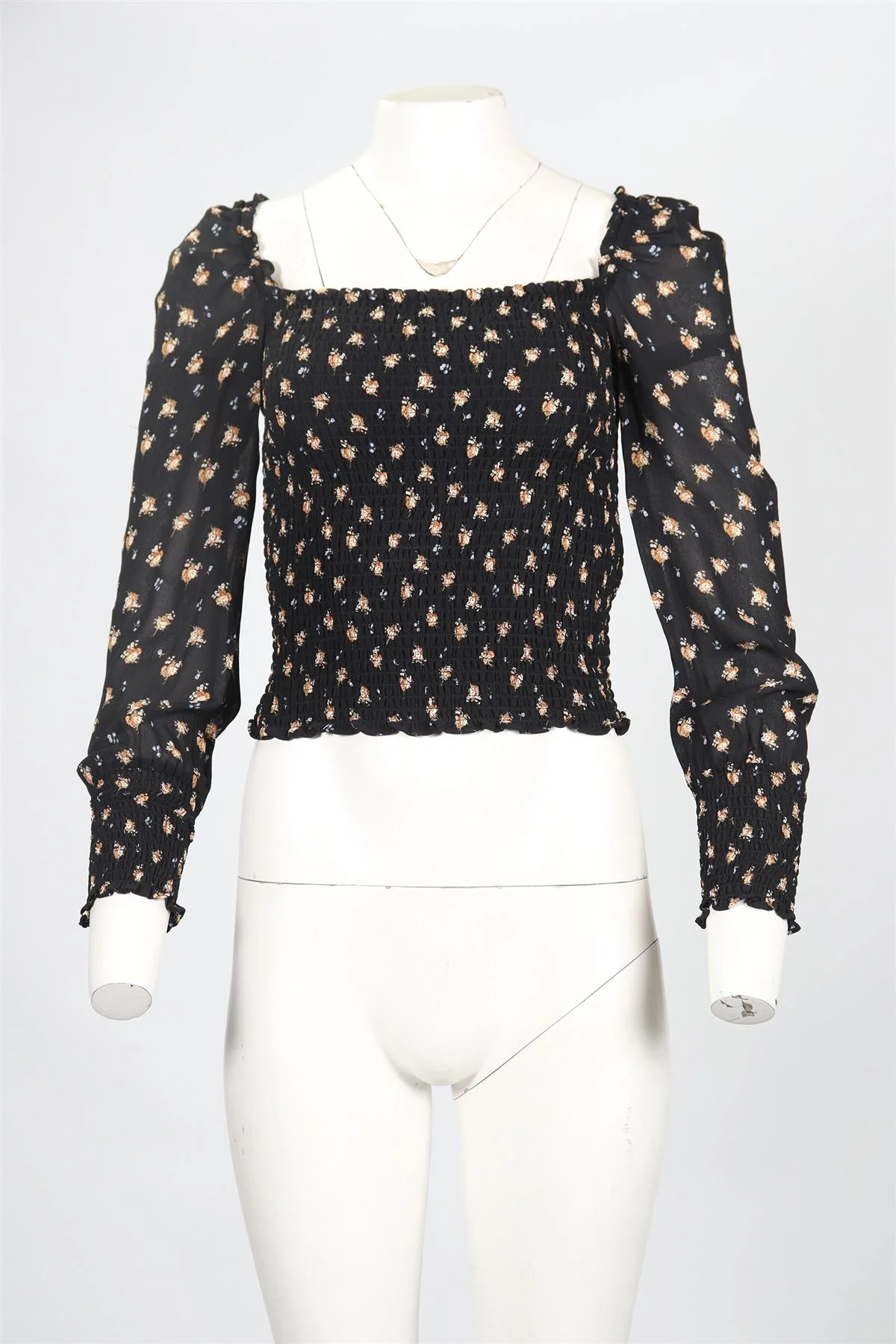 MAJE CREPE TOP FR 36 UK 8 - Image 2