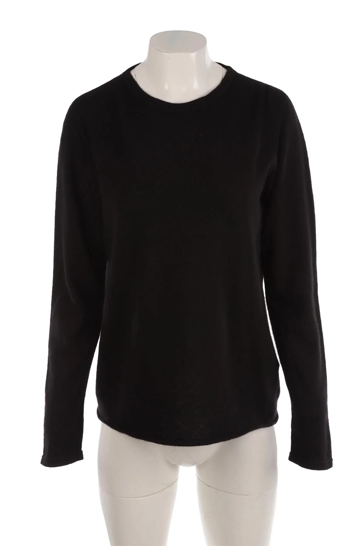 MAJESTIC FILATURES BLACK CASHMERE SWEATER FR 42 - Image 2