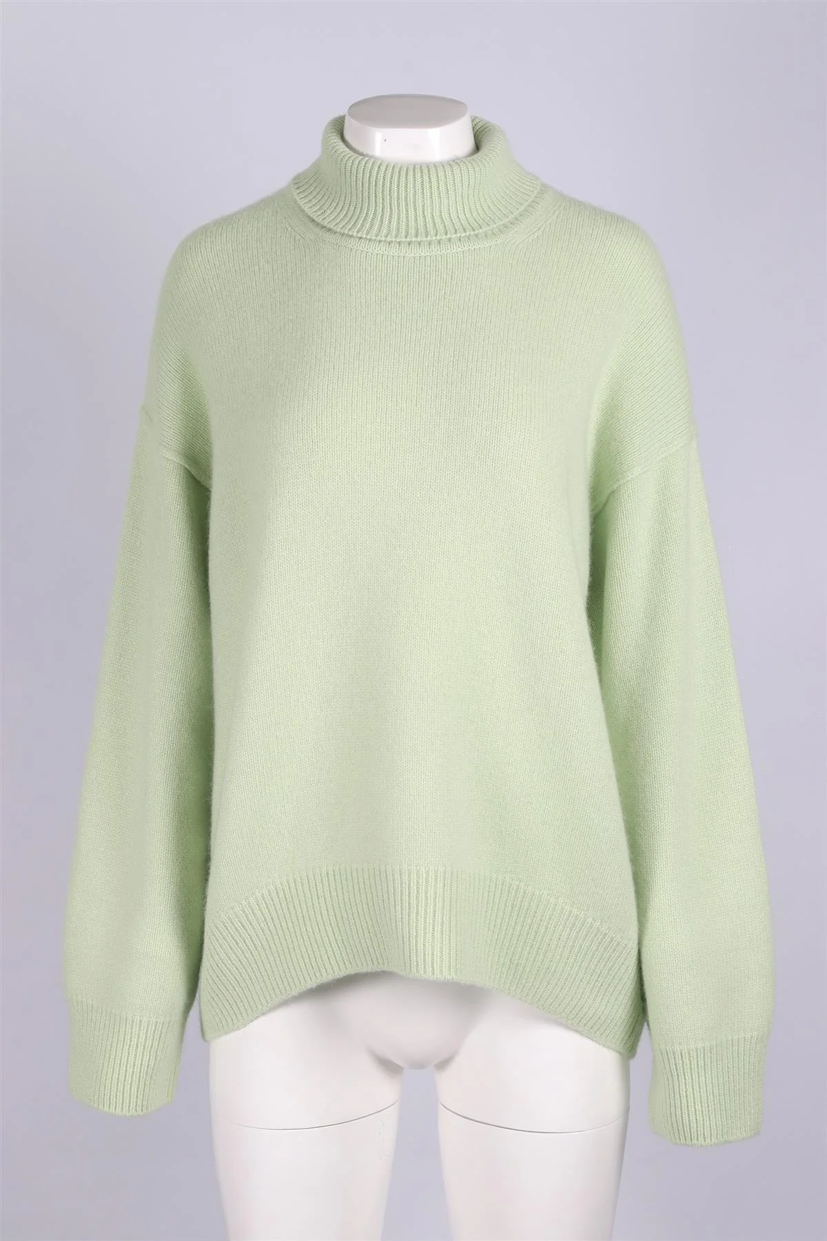 MANDKHAI GREEN CASHMERE SWEATER - Image 2