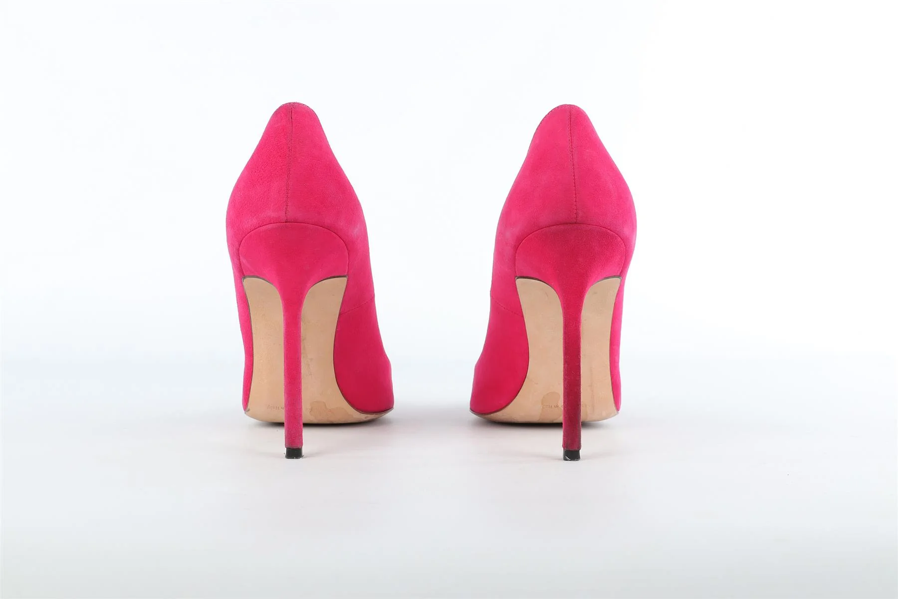 MANOLO BLAHNIK PINK SUEDE PUMPS EU 38 UK 5 US 8 - Image 5
