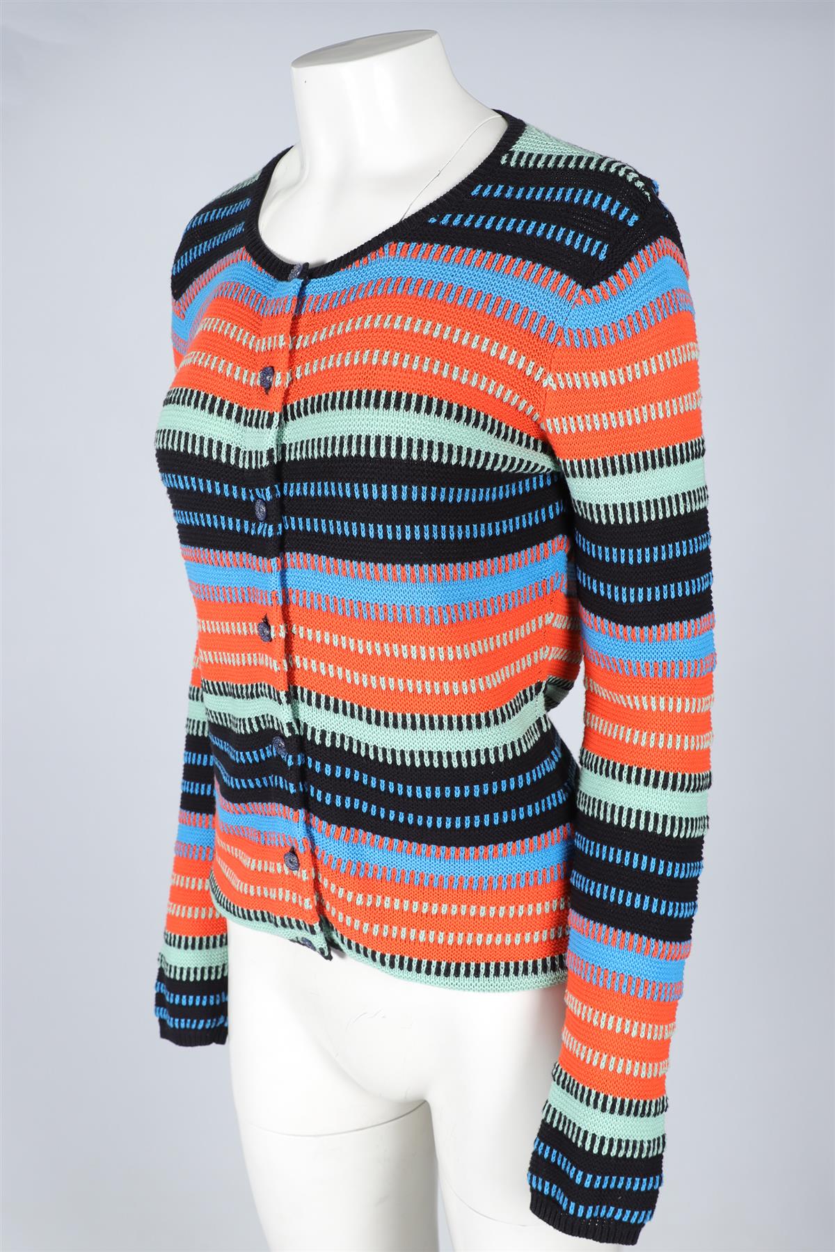 MANOUSH MULTI COTTON CARDIGAN LARGE - Image 3