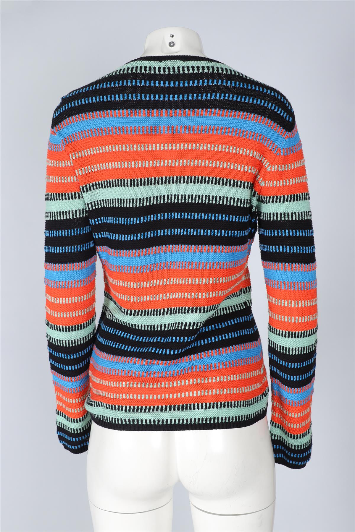 MANOUSH MULTI COTTON CARDIGAN LARGE - Image 4