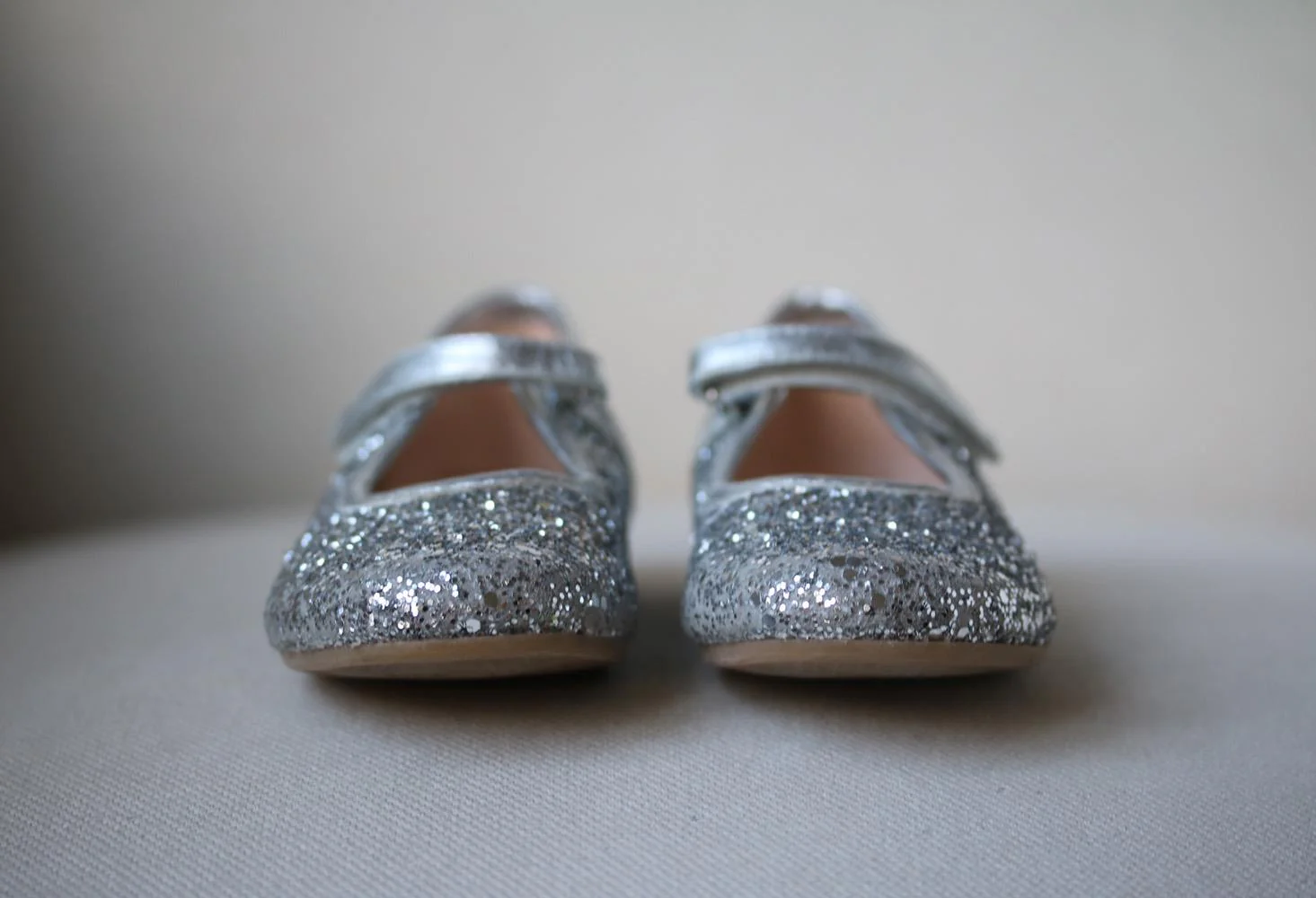 MANUELA DE JUAN KIDS GIRLS GLITTER SHOES EU 28 UK 10 - Image 3