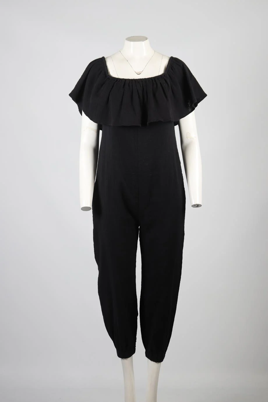 MARA HOFFMAN COTTON BLEND JUMPSUIT MEDIUM - Image 2