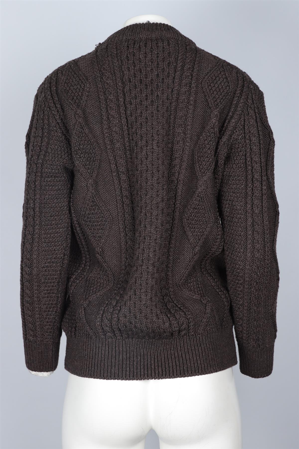 MARC JACOBS BROWN WOOL SWEATER SMALL - Image 4