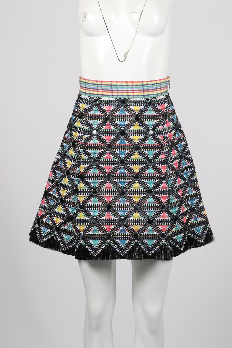 MARCO DE VINCENZO COTTON MINI SKIRT IT 40 UK 8 - Image 2