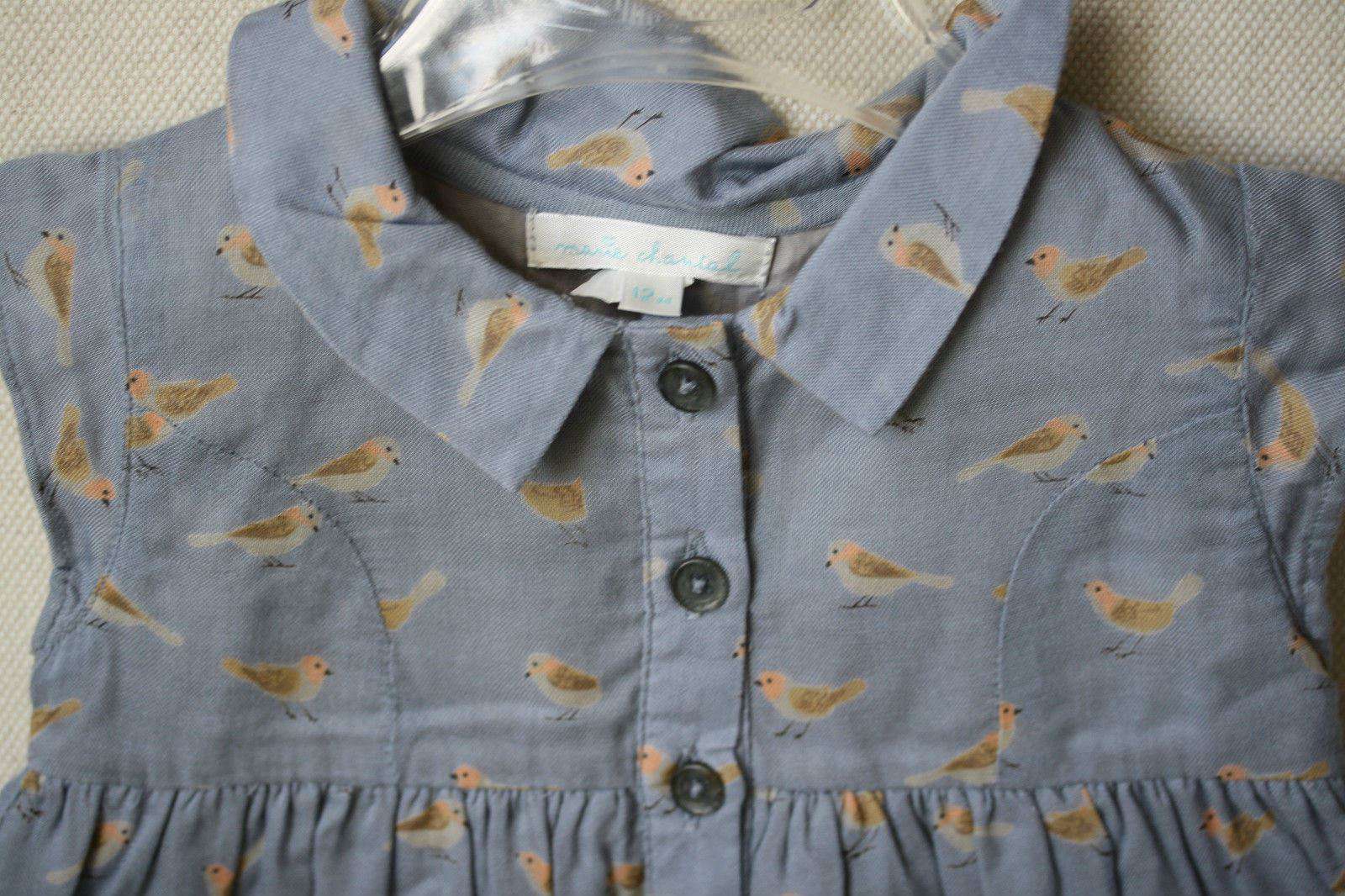 MARIE CHANTAL BABY BIRD SHIRT DRESS 12 MONTHS - Image 5
