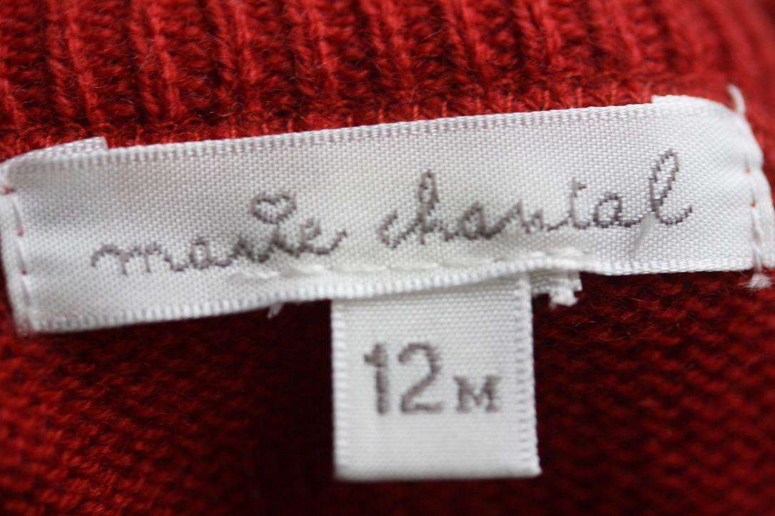 MARIE CHANTAL BABY ELBOW PATCH SWEATER 12 MONTHS - Image 5