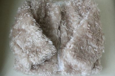 MARIE CHANTAL BABY STEIFF BEIGE FUR COAT SMALL 6-12 MONTHS - Image 2