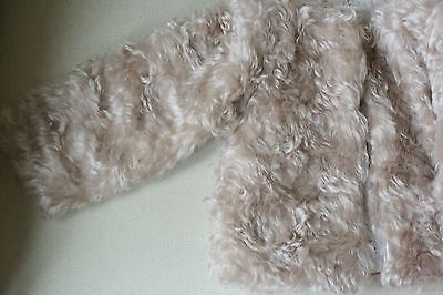 MARIE CHANTAL BABY STEIFF BEIGE FUR COAT SMALL 6-12 MONTHS - Image 3