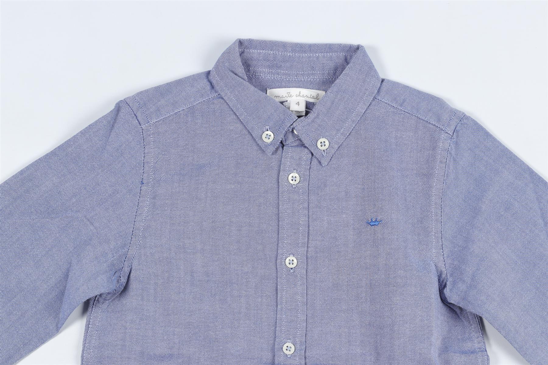 MARIE CHANTAL BLUE KIDS BOYS SHIRT 4 YEARS - Image 3
