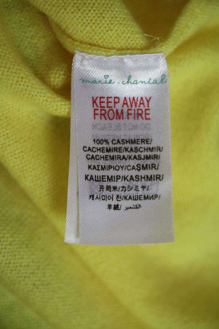 MARIE CHANTAL YELLOW ANGEL WING SWEATER 3 YEARS - Image 3