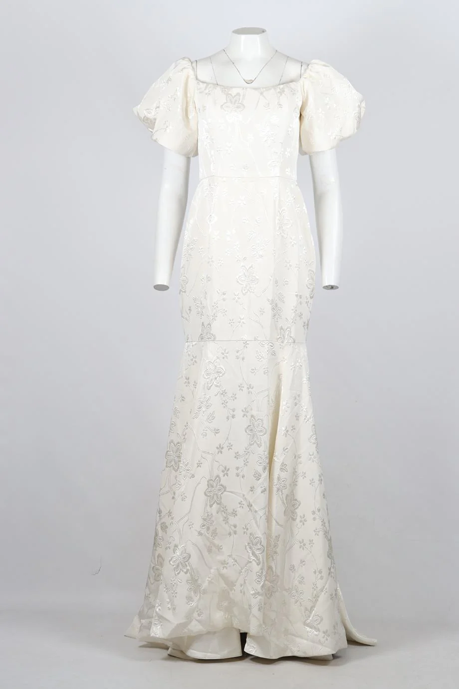 MARKARIAN JACQUARD SILK MAXI DRESS UK 8 - Image 2