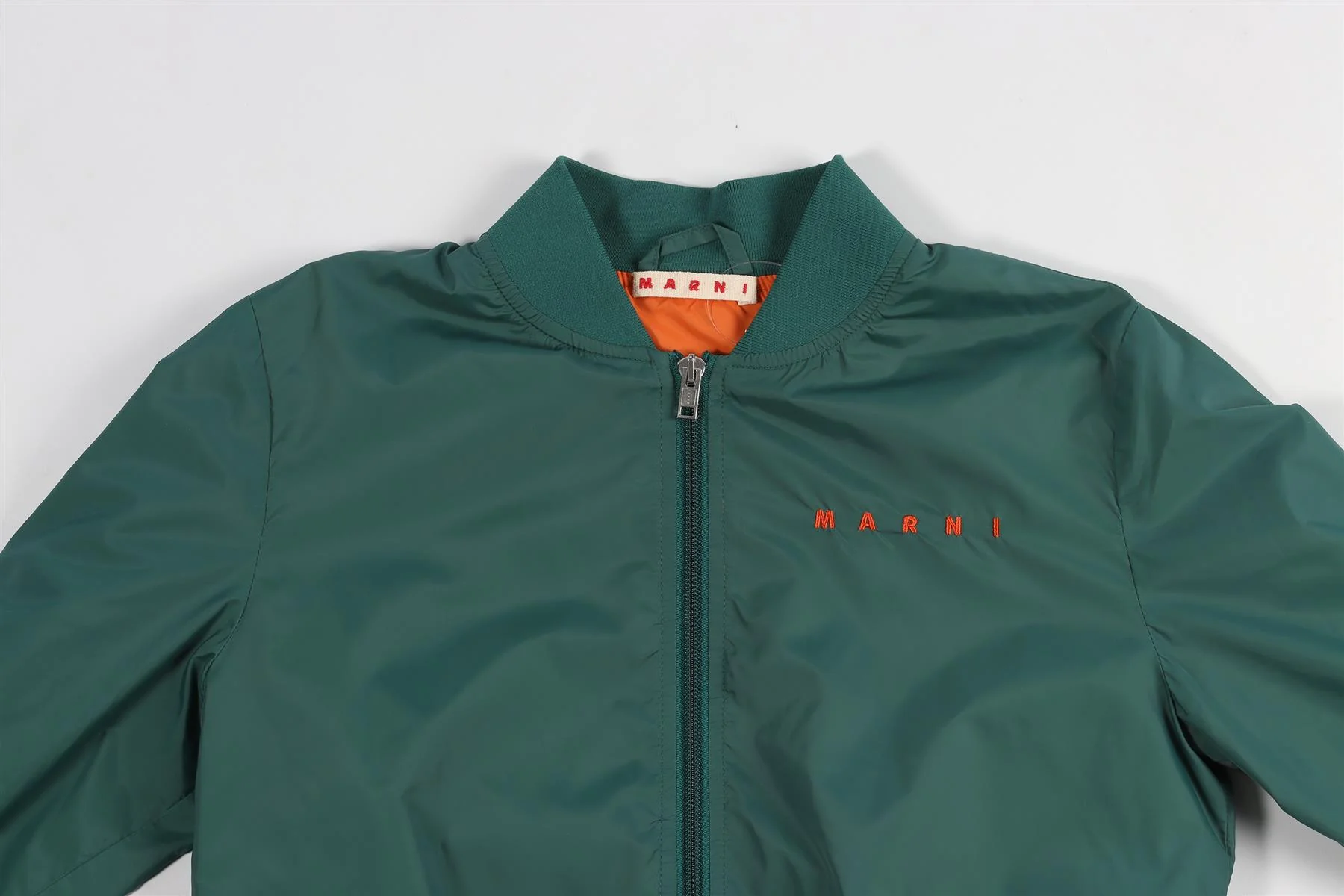 MARNI GREEN KIDS BOYS SHELL JACKET 10 YEARS - Image 3