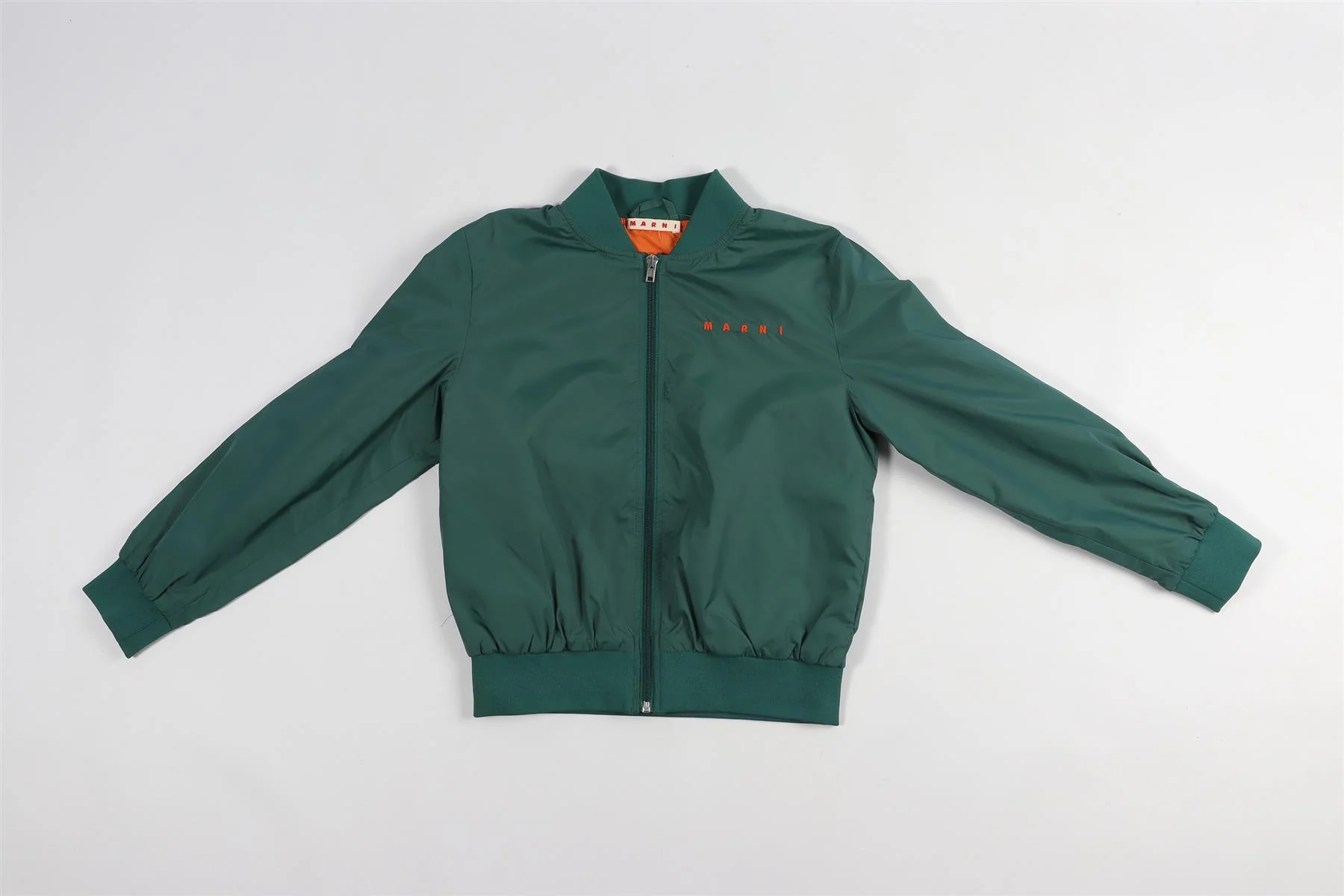 MARNI GREEN KIDS BOYS SHELL JACKET 10 YEARS - Image 7
