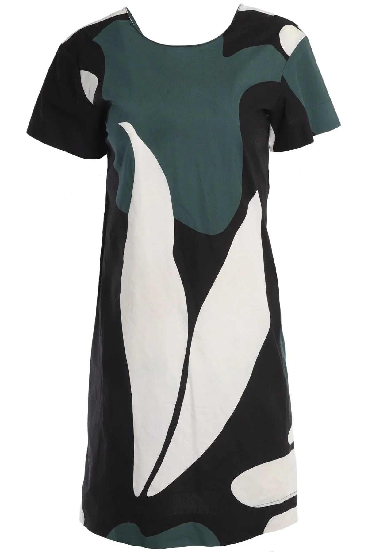 MARNI MULTI COTTON MINI DRESS IT 40 UK 8