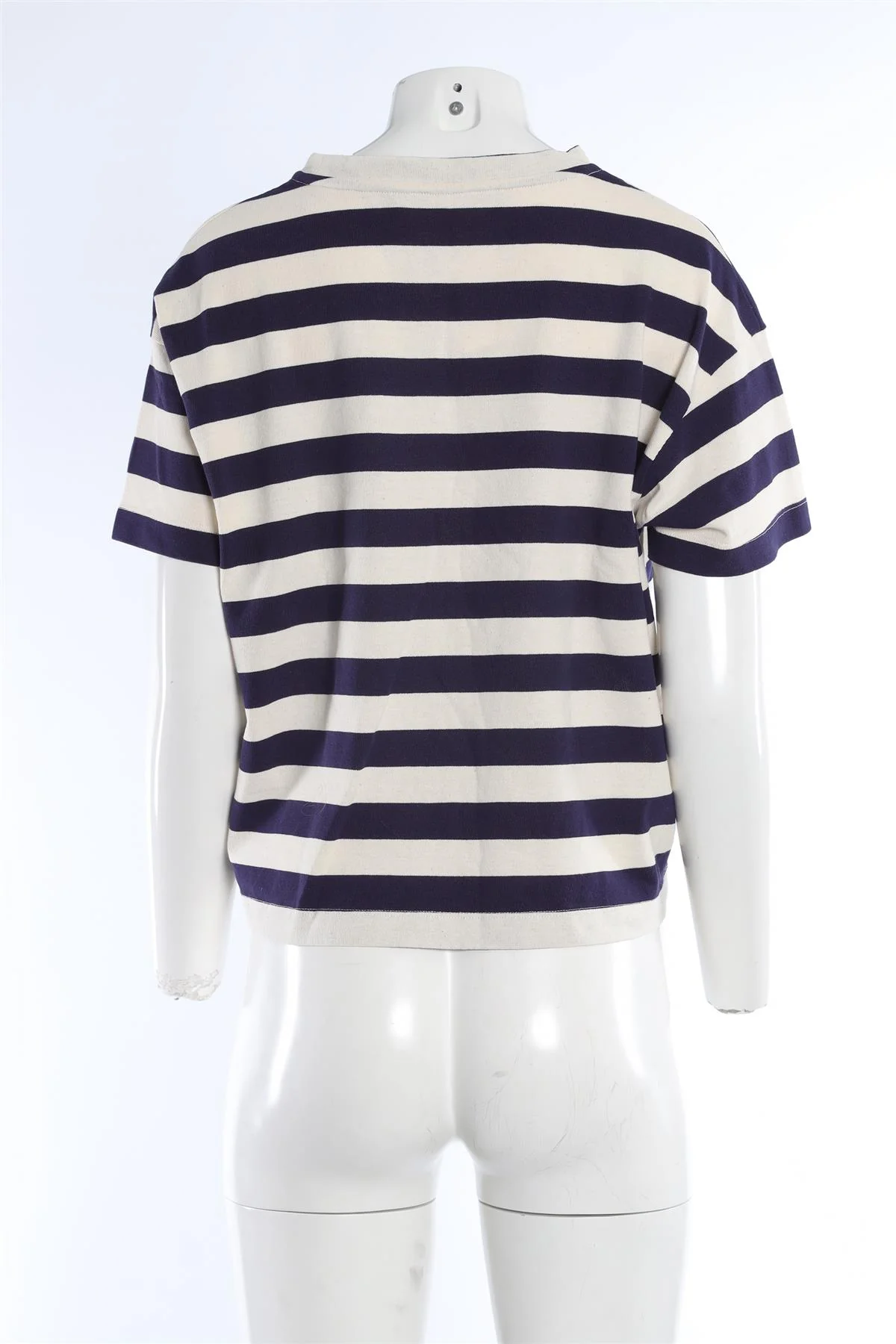 MARNI NAVY COTTON T-SHIRT IT 40 - Image 4