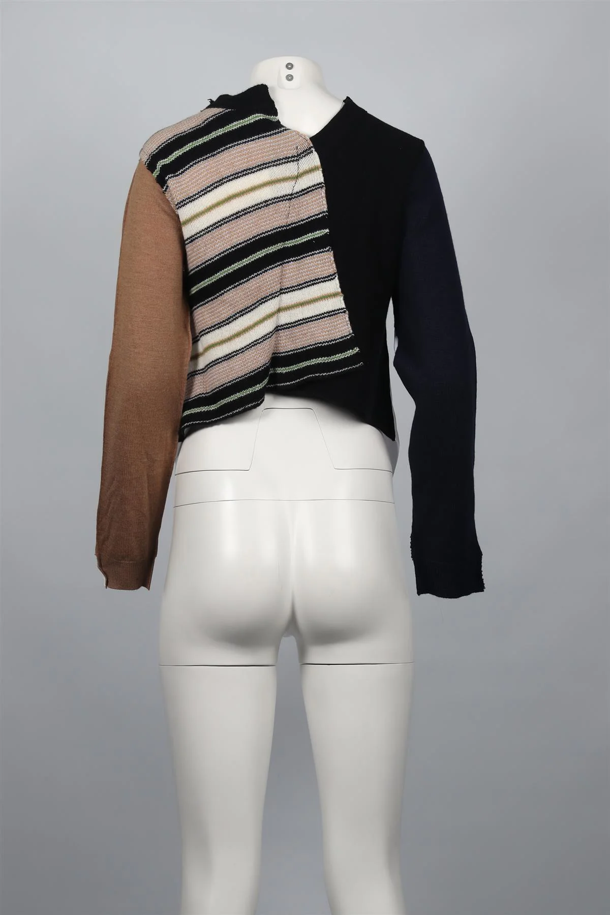 MARNI WHITE COTTON AND KNIT SHIRT IT 42 UK 10 - Image 4
