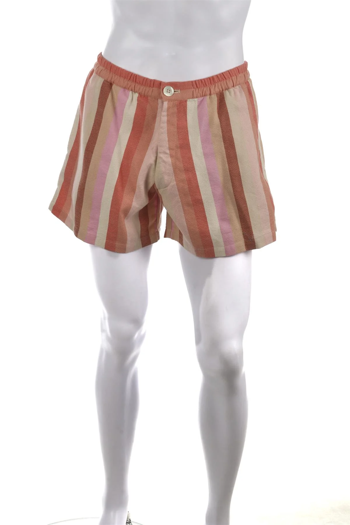 MARRAKSHI MULTI MEN'S COTTON SHIRT AND SHORTS SET SMALL - Image 5