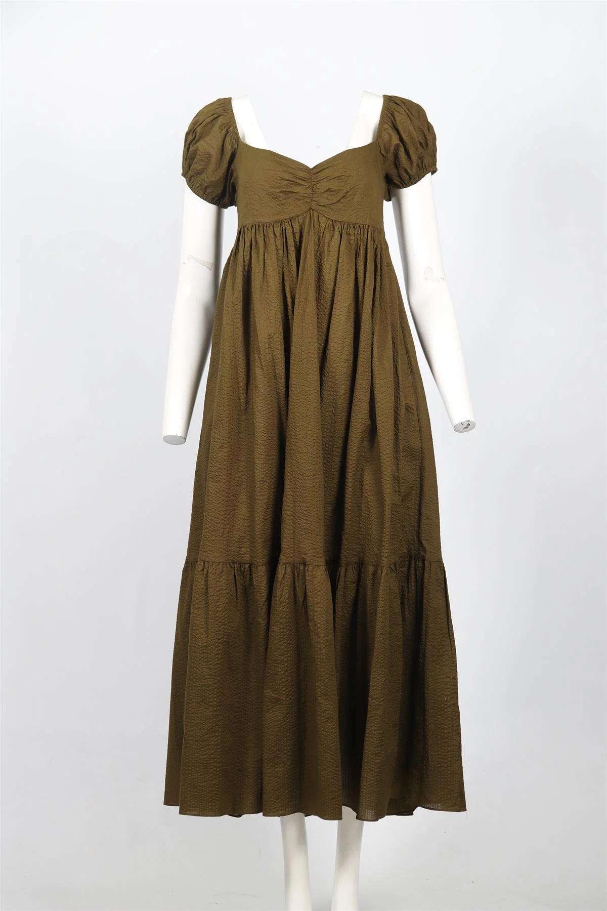 MARYSIA COTTON MAXI DRESS SMALL - Image 2
