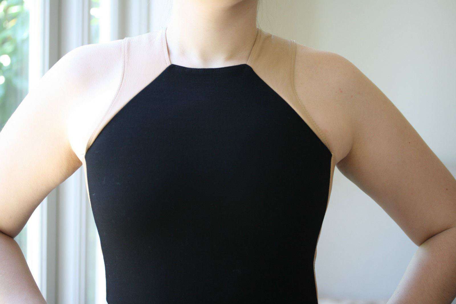 MASON BY MICHELLE MASON LEATHER INSERT DRESS SMALL - Image 4