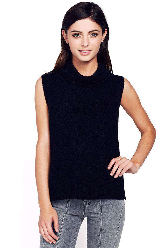 MASON BY MICHELLE MASON TURTLENECK TANK TOP SMALL