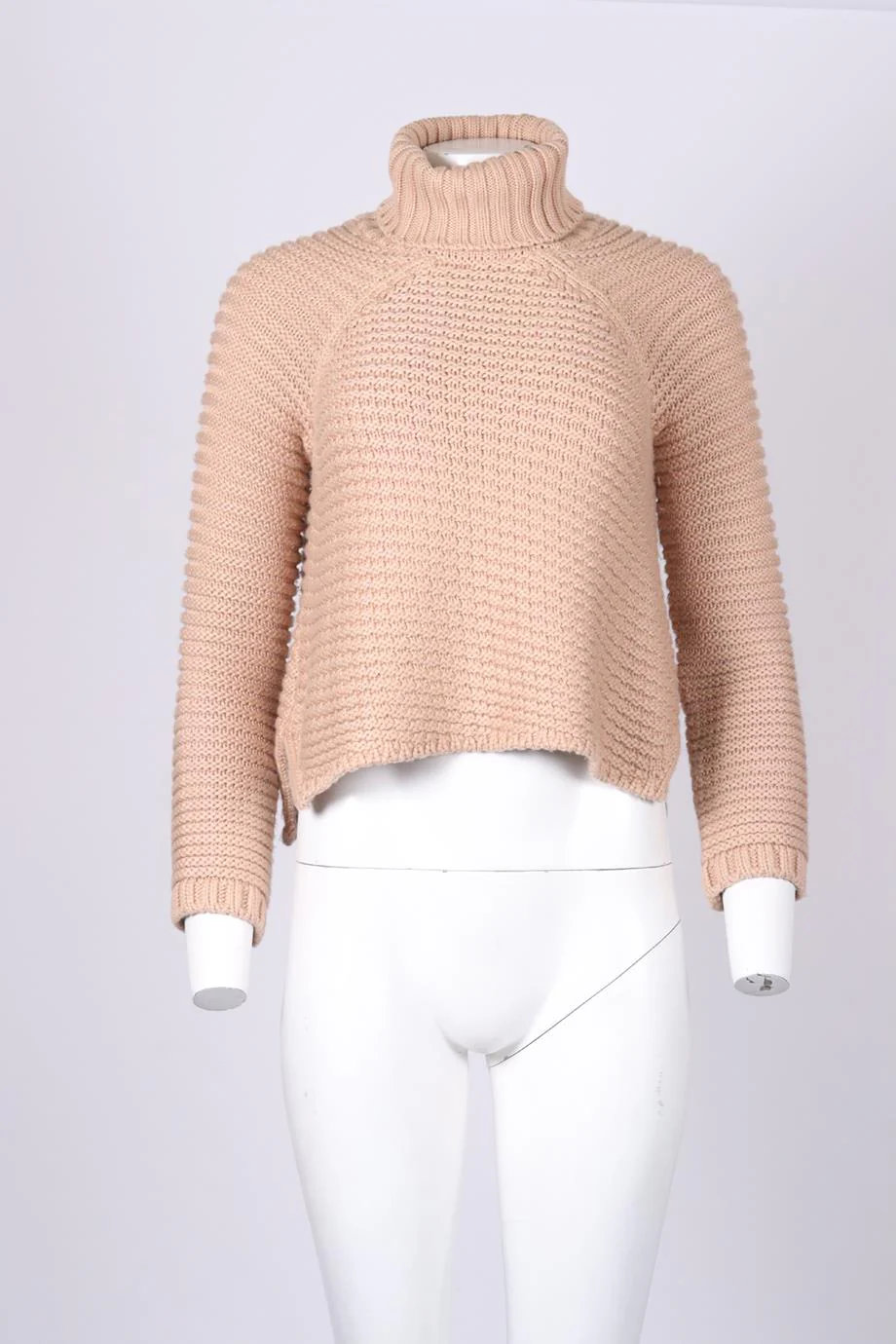 MASON WOOL BLEND TURTLENECK SWEATER SMALL - Image 2