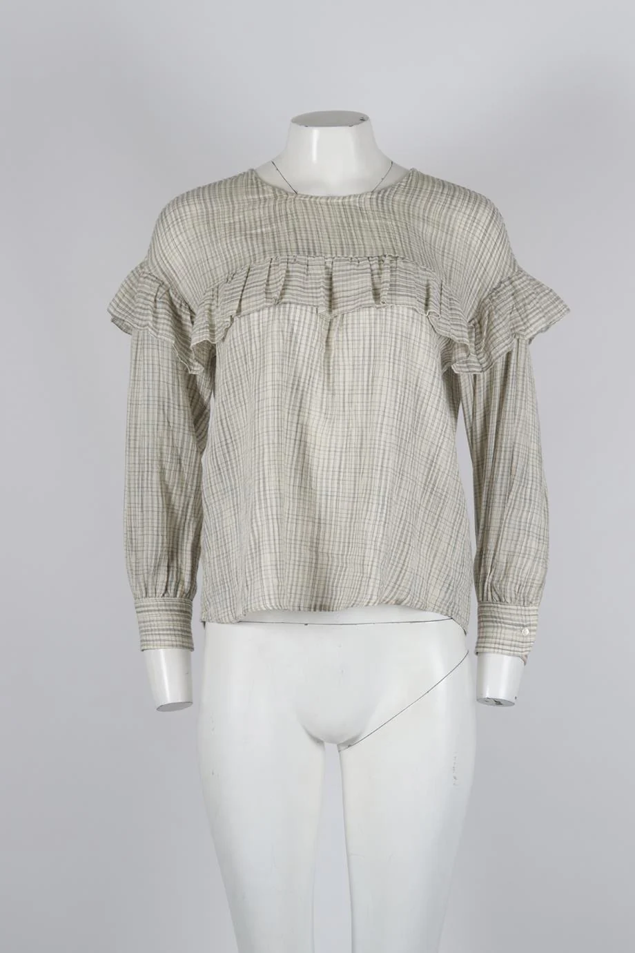 MASSCOB CHECKED COTTON TOP SMALL - Image 2