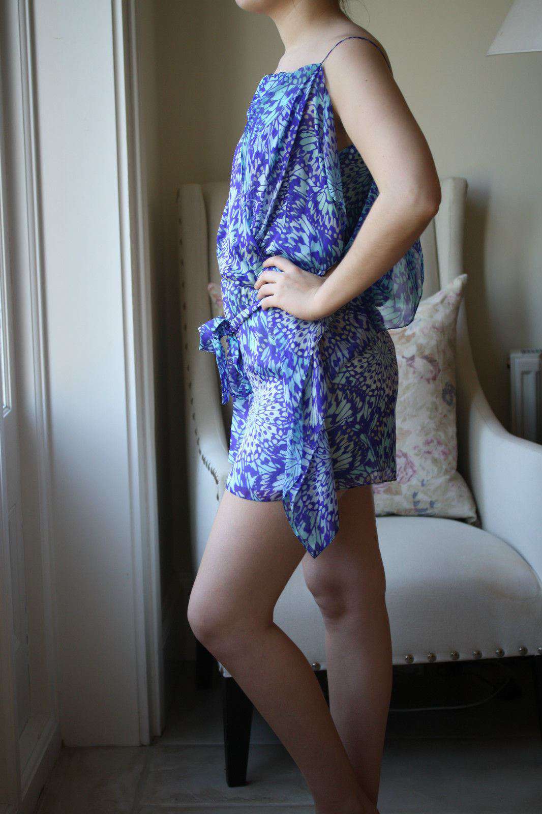 MATTHEW WILLIAMSON COVERUP KAFTAN PETAL DRESS UK 10 - Image 8