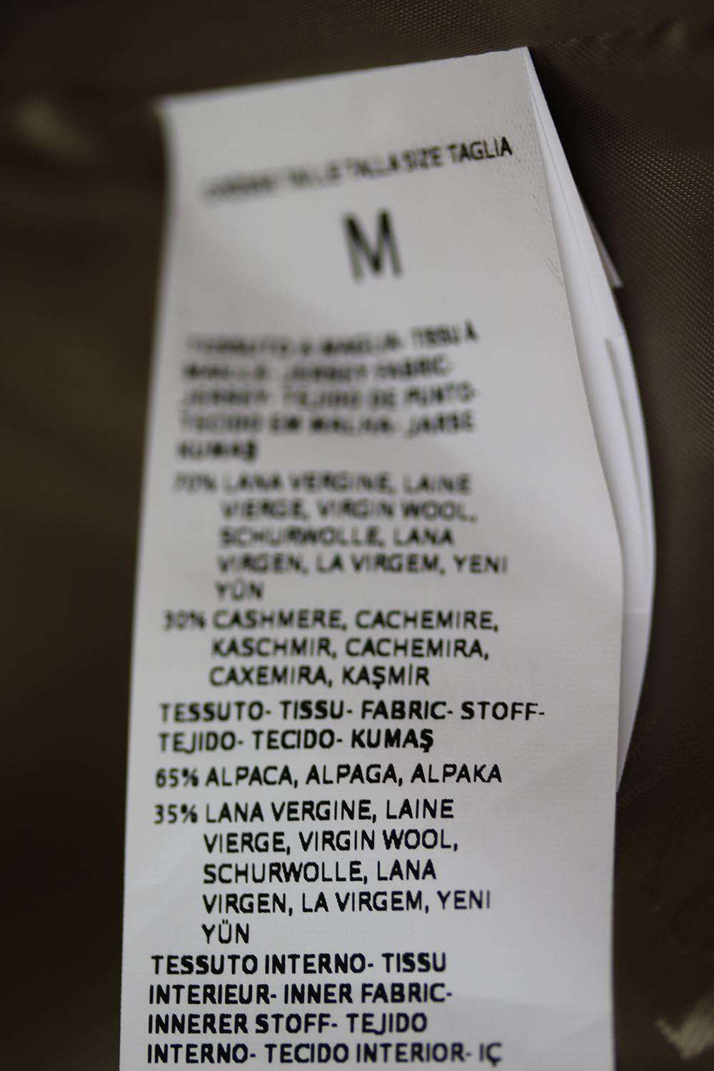 MAX MARA ALDA PANELLED WOOL AND CASHMERE BLEND COAT MEDIUM - Image 8