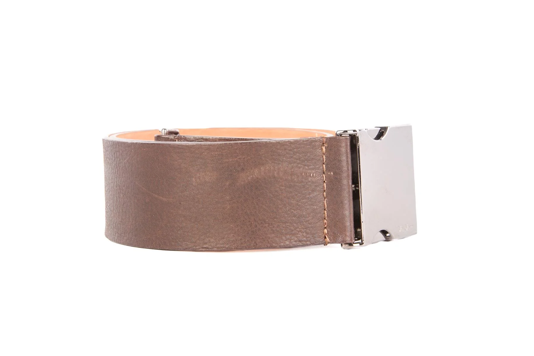 MAX MARA BROWN LEATHER WAIST BELT SMALL - Image 3