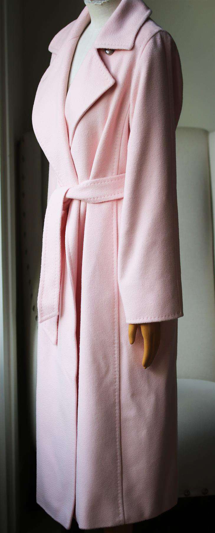 MAX MARA MANUELA BELTED CAMEL HAIR COAT UK 10 - Image 3