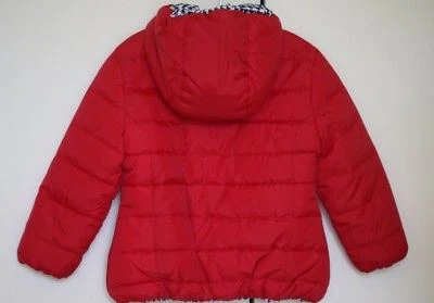 MAYORAL GIRLS RED & HOUNDSTOOTH REVERSIBLE JACKET 3 YEARS - Image 5