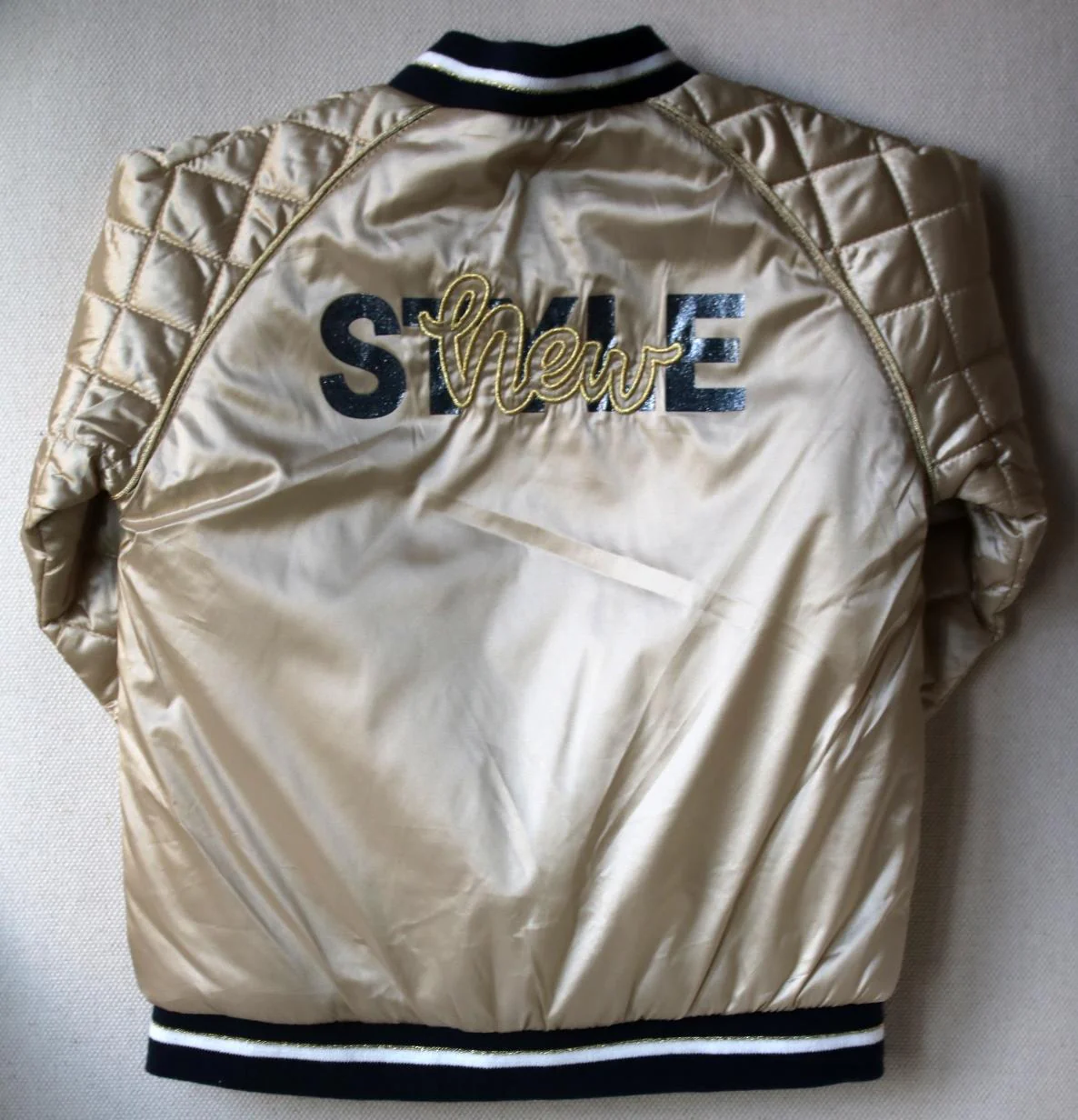 MAYORAL KIDS GIRLS QUILTED BOMBER JACKET 5 YEARS - Image 3