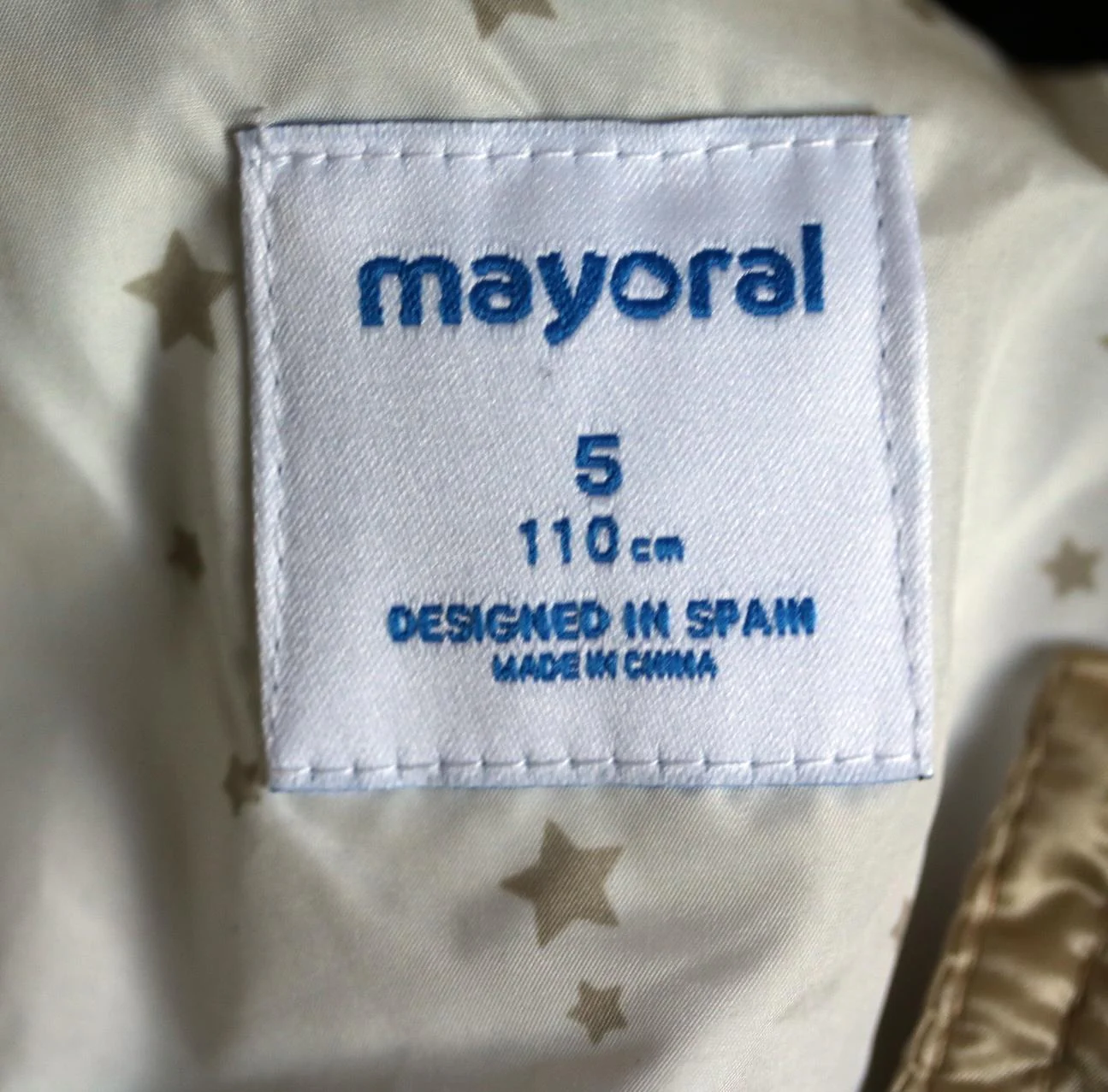 MAYORAL KIDS GIRLS QUILTED BOMBER JACKET 5 YEARS - Image 4