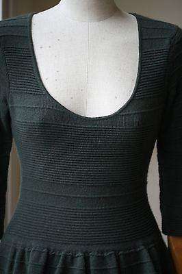 MB COUTURE BY DORIANI GREEN SWEATER DRESS IT 42 UK 10 - Image 2