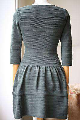 MB COUTURE BY DORIANI GREEN SWEATER DRESS IT 42 UK 10 - Image 3