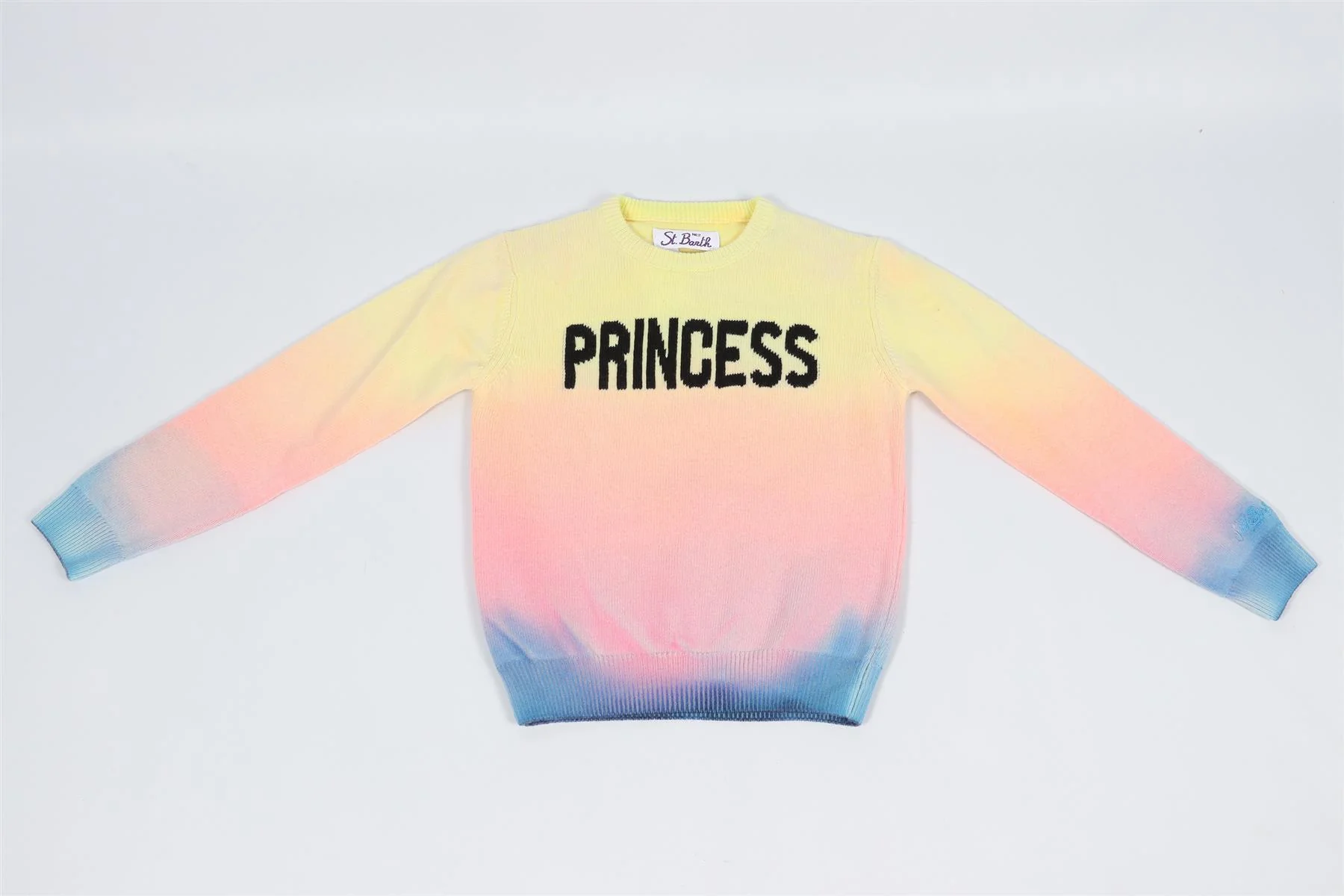 MC2 ST BARTH MULTICOLOURED KIDS GIRLS WOOL SWEATER 8 YEARS - Image 2