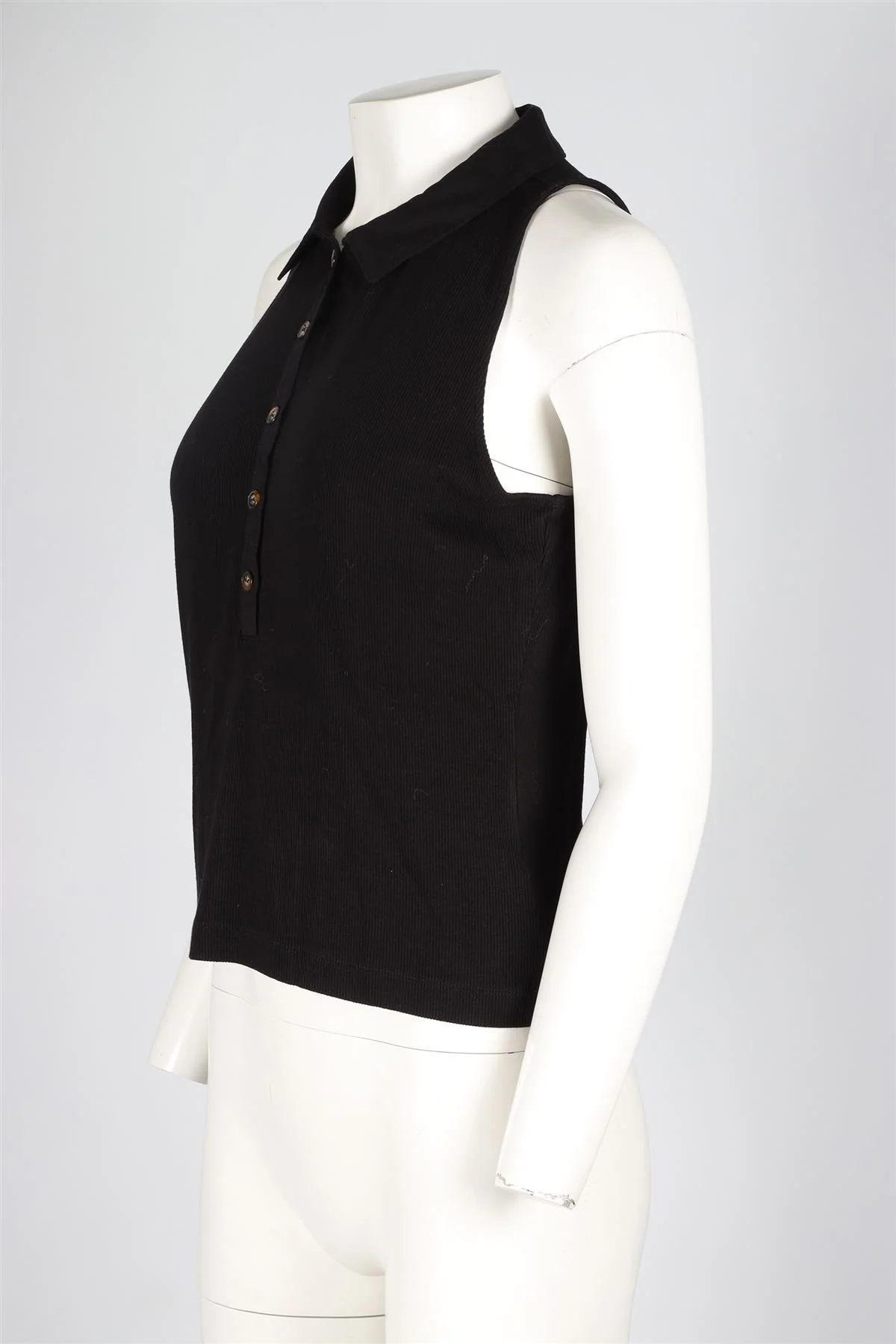 ME+EM BLACK KNIT TOP UK 14 - Image 3