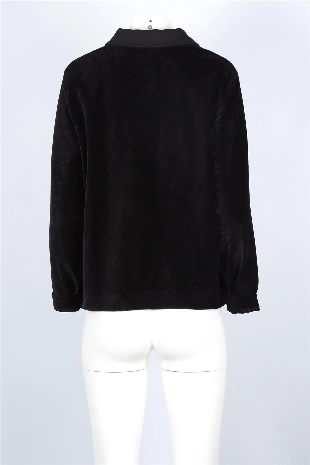 ME+EM Black Velvet Top UK 12 - Image 4