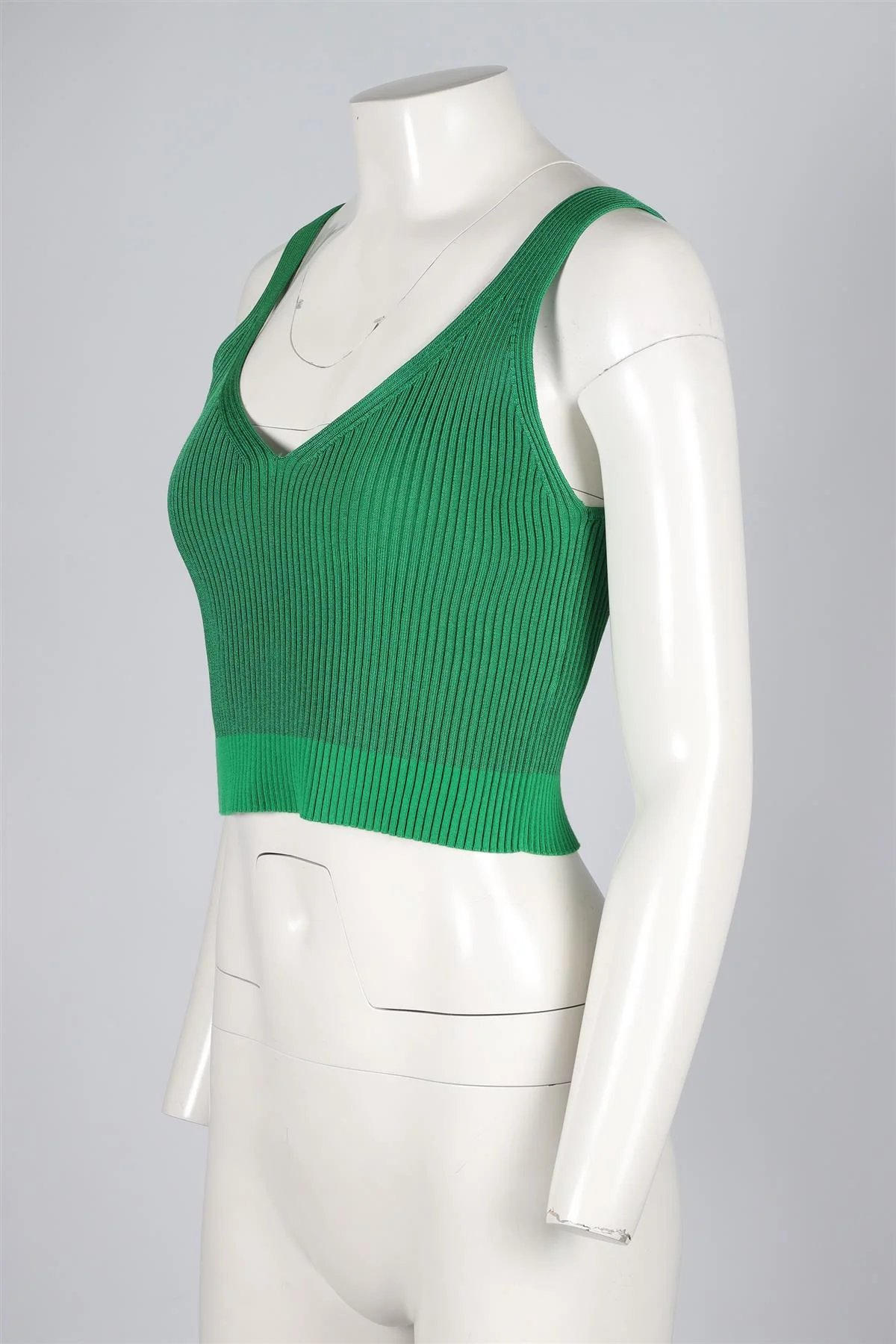 ME+EM GREEN COTTON TOP MEDIUM - Image 3